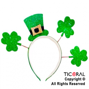 VINCHA SAN PATRICIO DECORADA x 1